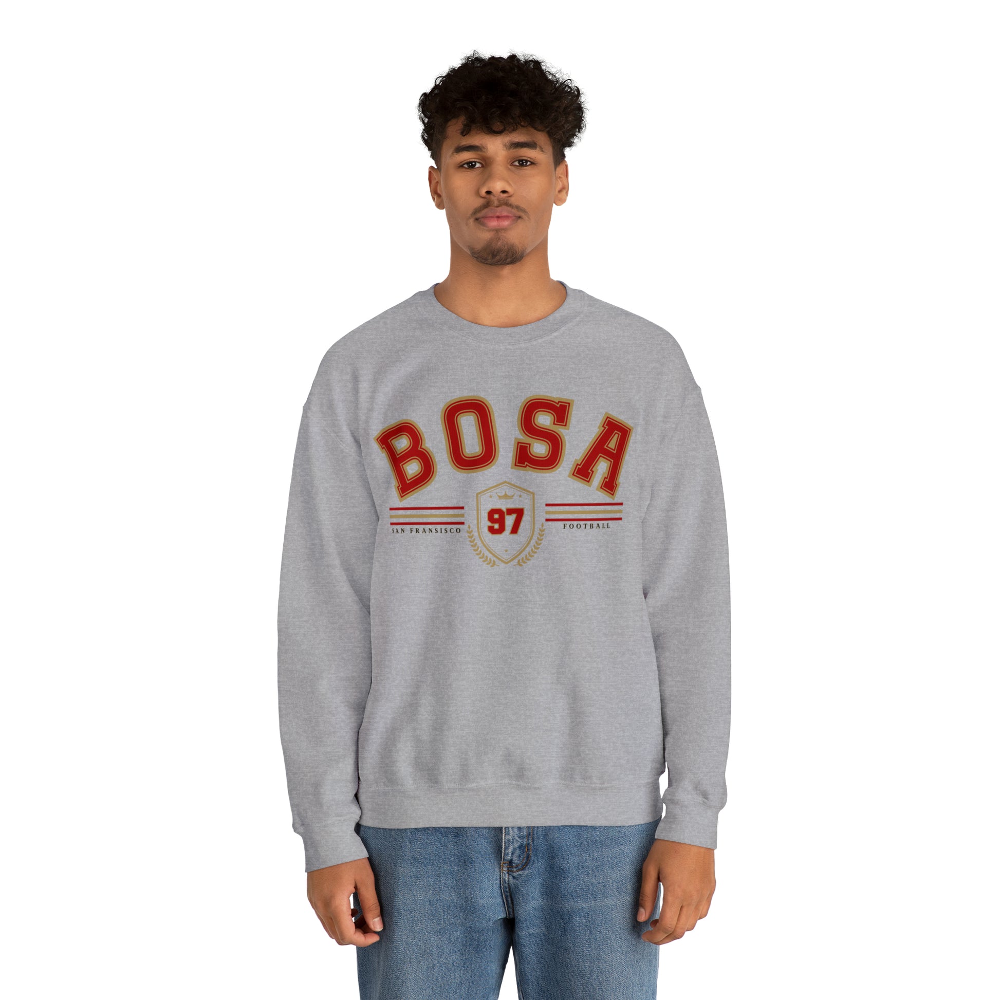 Nick Bosa Sweatshirt - Happy Place Studio