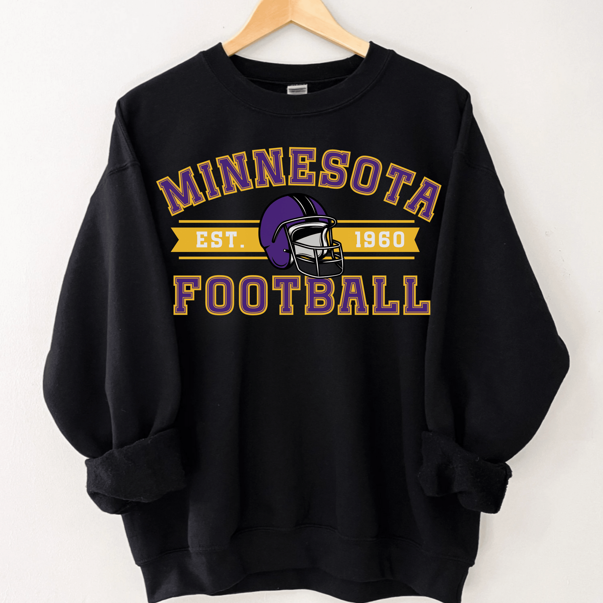 Minnesota Football Sweatshirt - Happy Place Studio