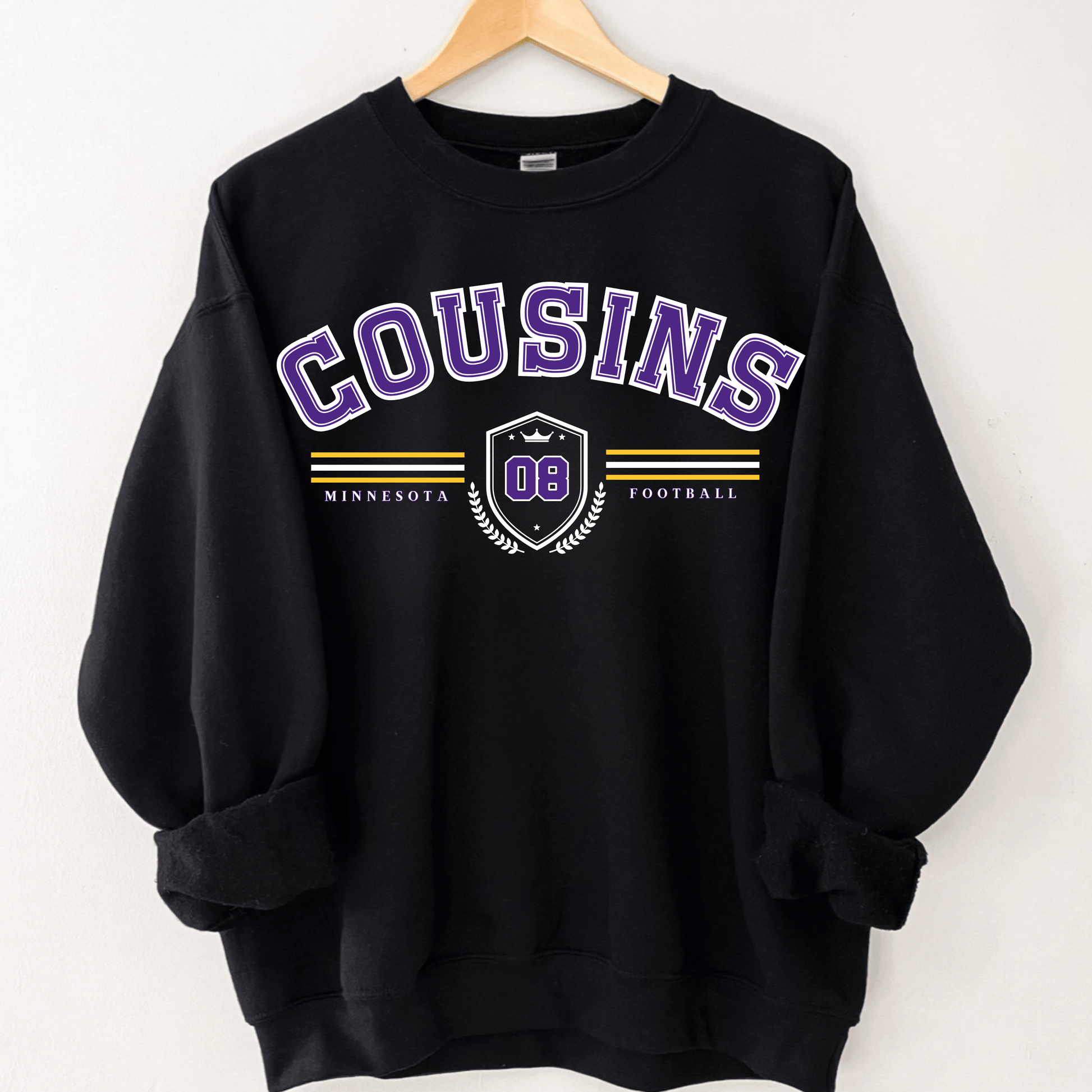 Kirk Cousins Sweatshirt - Happy Place Studio