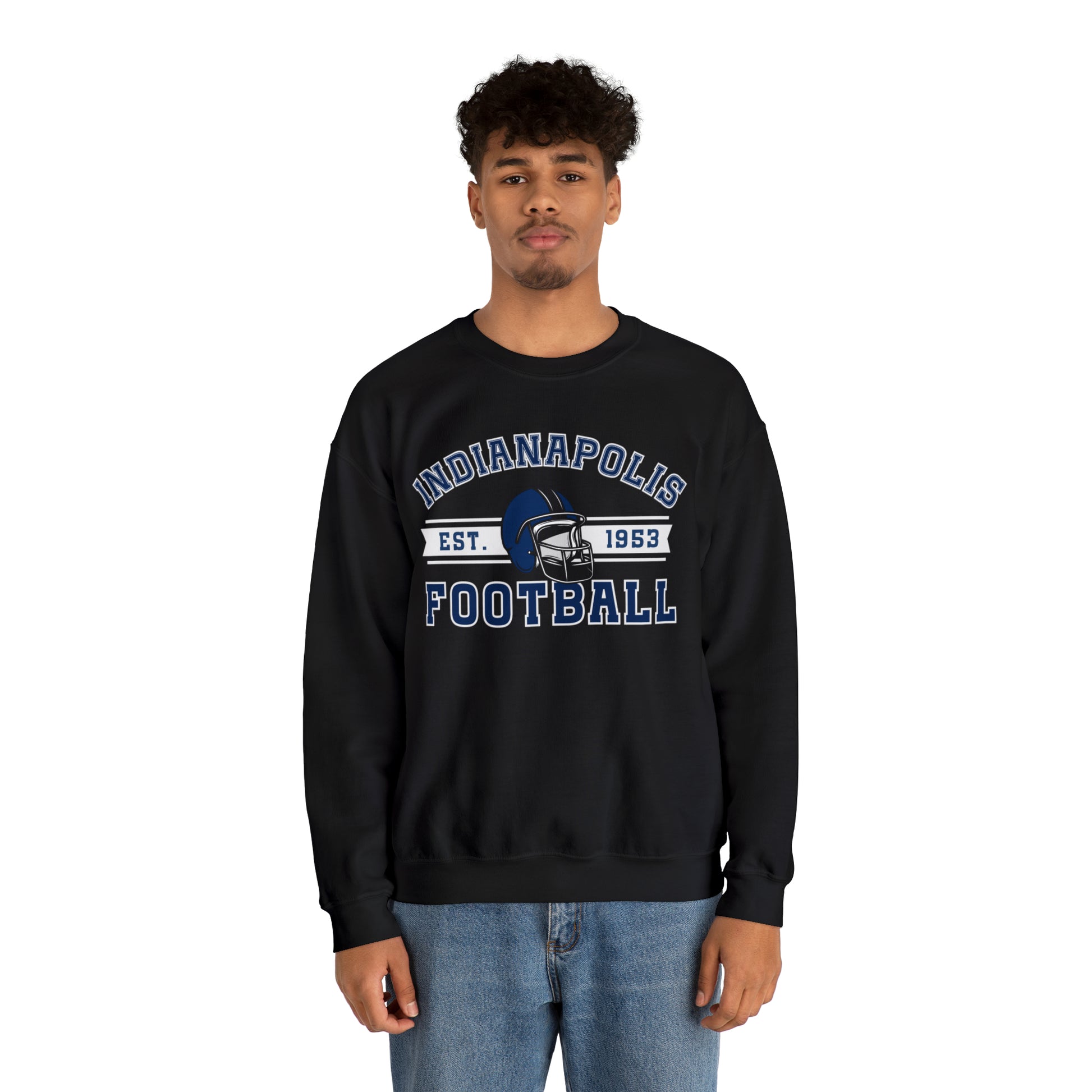 Indianapolis Football Sweatshirt - Happy Place Studio