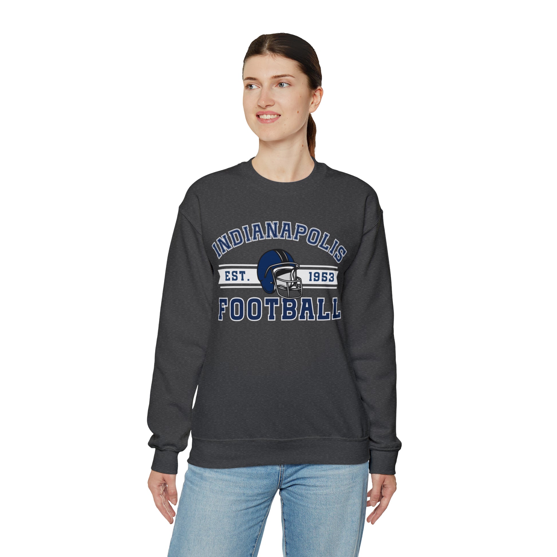 Indianapolis Football Sweatshirt - Happy Place Studio