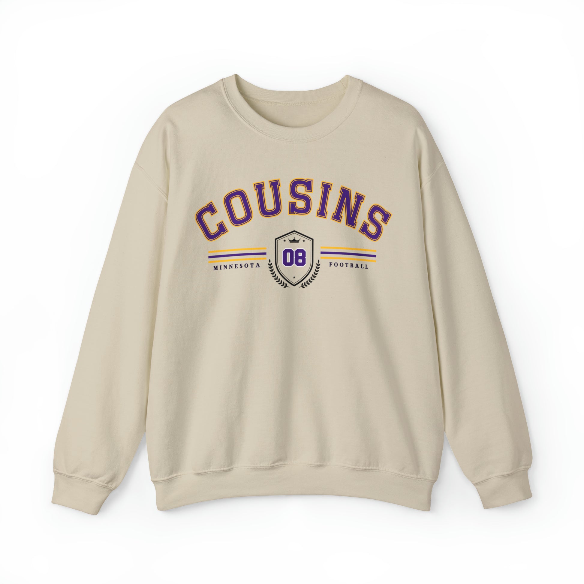 Kirk Cousins Sweatshirt - Happy Place Studio