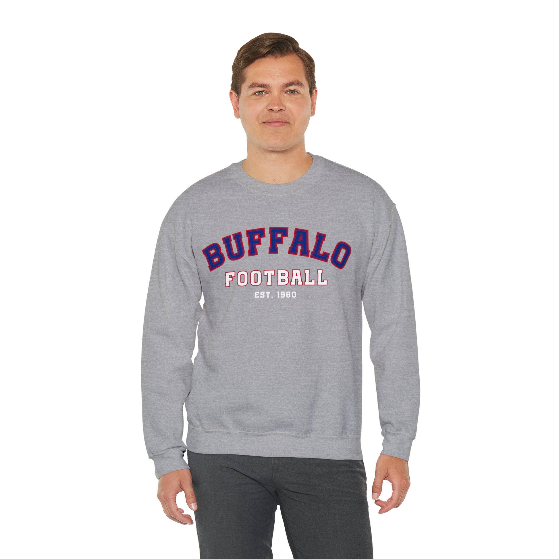 Buffalo Football Sweatshirt - Happy Place Studio