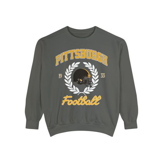 Comfort Colors Pittsburgh Football Sweatshirt