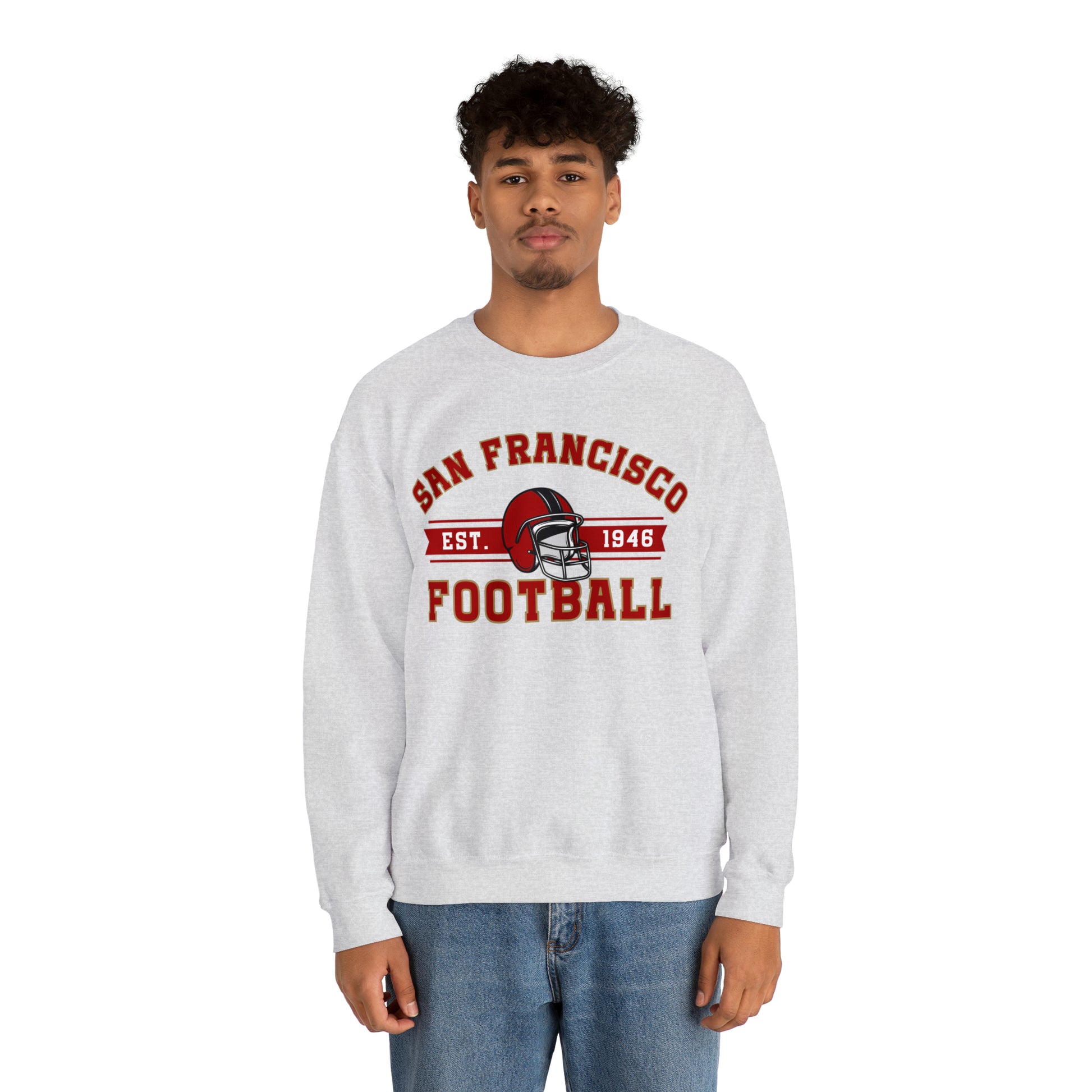 San Francisco Football Sweatshirt - Happy Place Studio