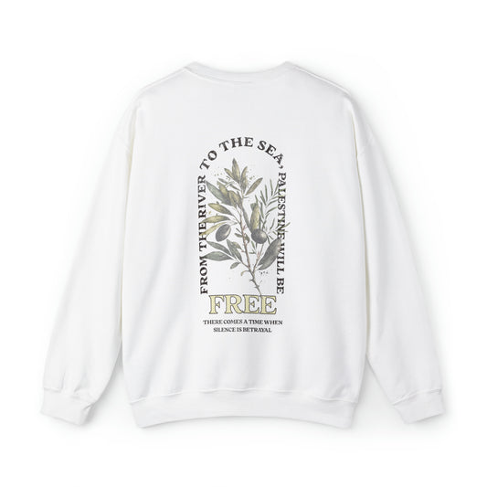 Palestine Crewneck with Flag