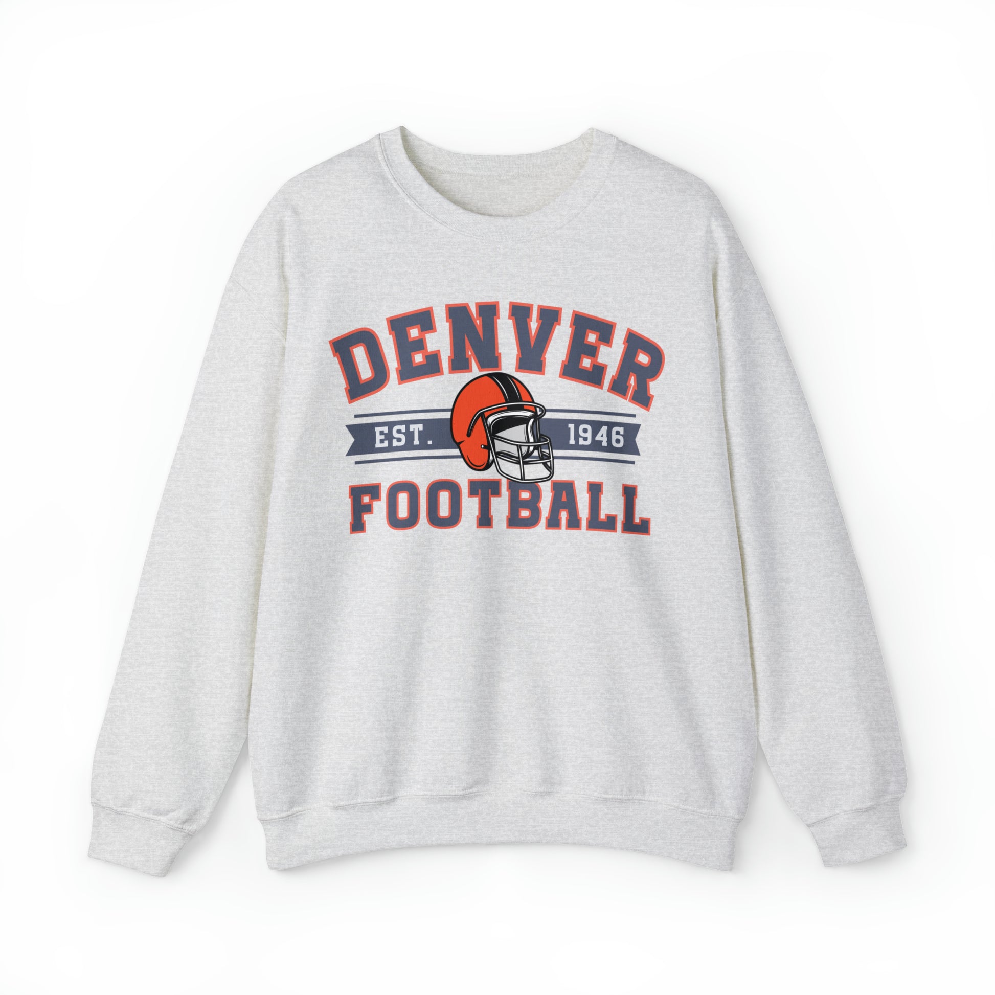 Vintage Denver Football Sweatshirt - Happy Place Studio