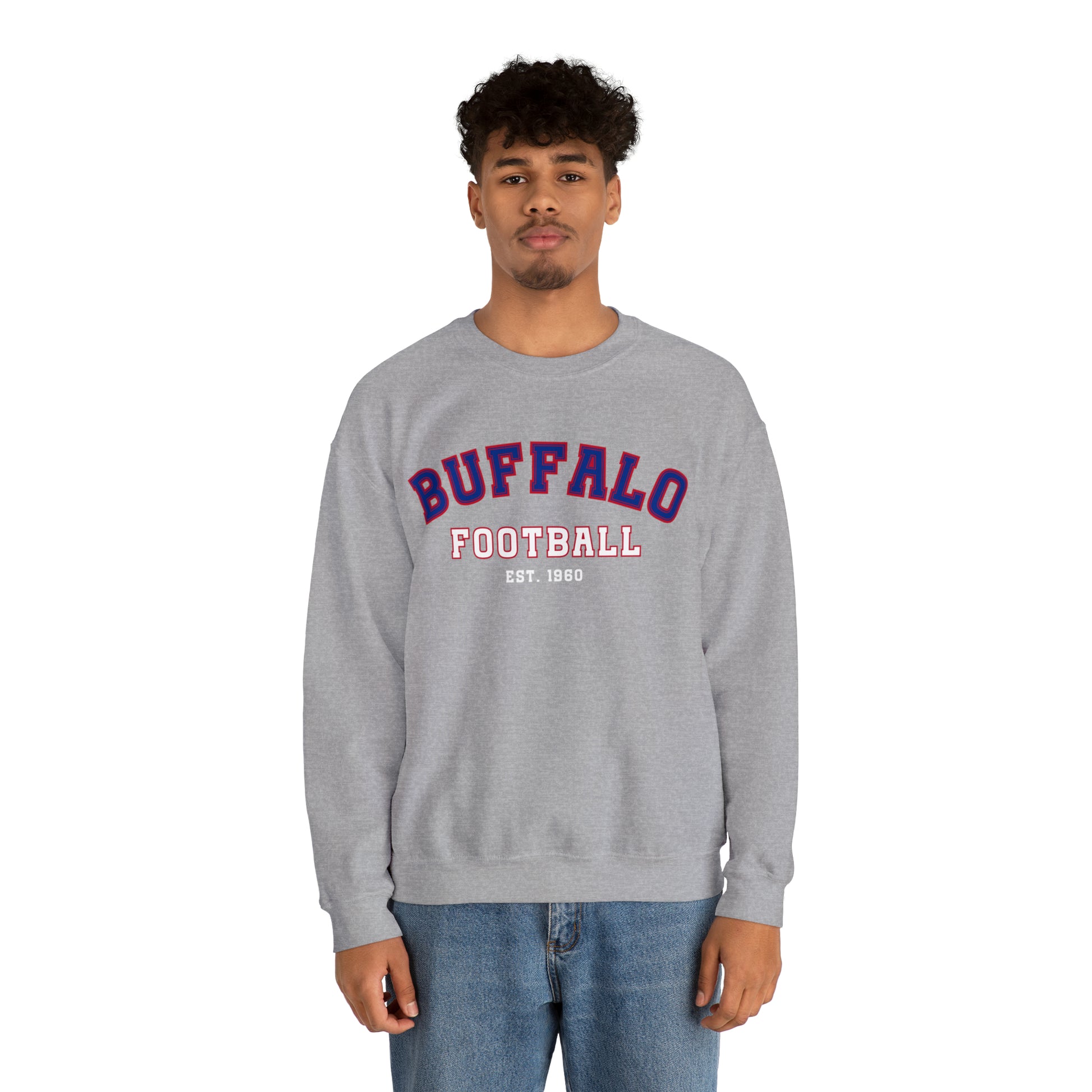Buffalo Football Sweatshirt - Happy Place Studio