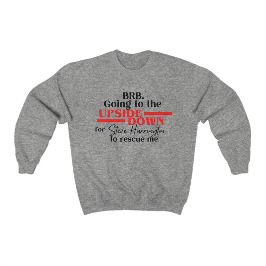 Rescued By Steve Sweatshirt - Happy Place Studio