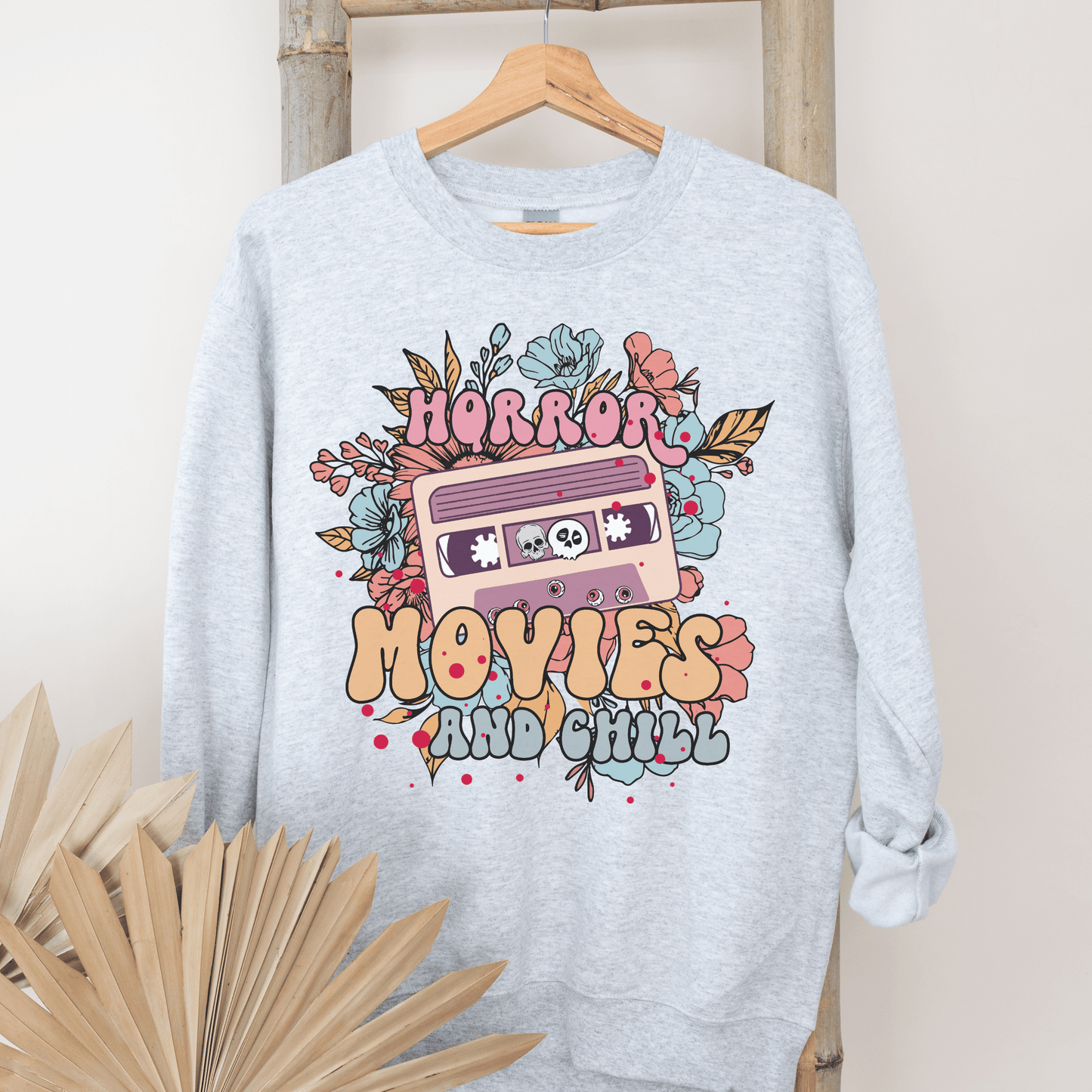 Horror Movies Sweatshirt - Happy Place Studio
