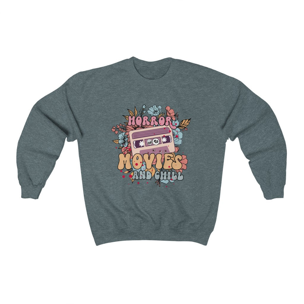 Horror Movies Sweatshirt - Happy Place Studio