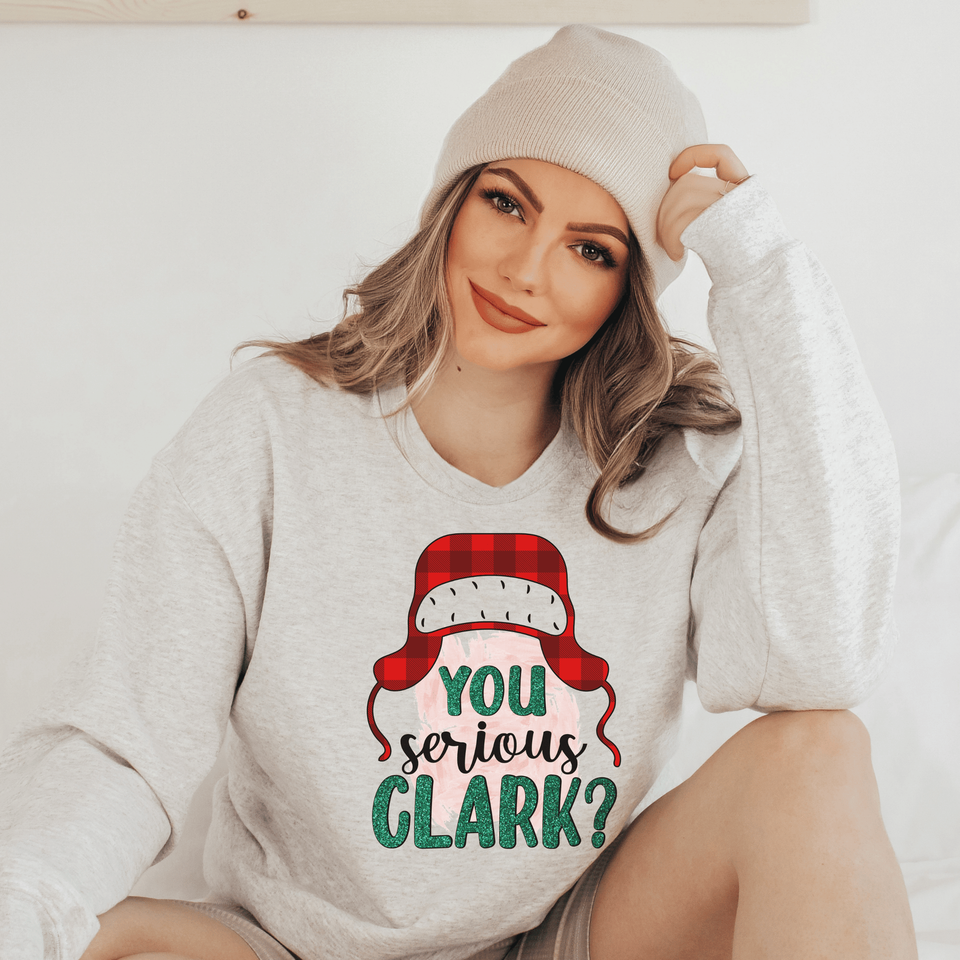 Are You Serious Clark? Sweatshirt - Happy Place Studio