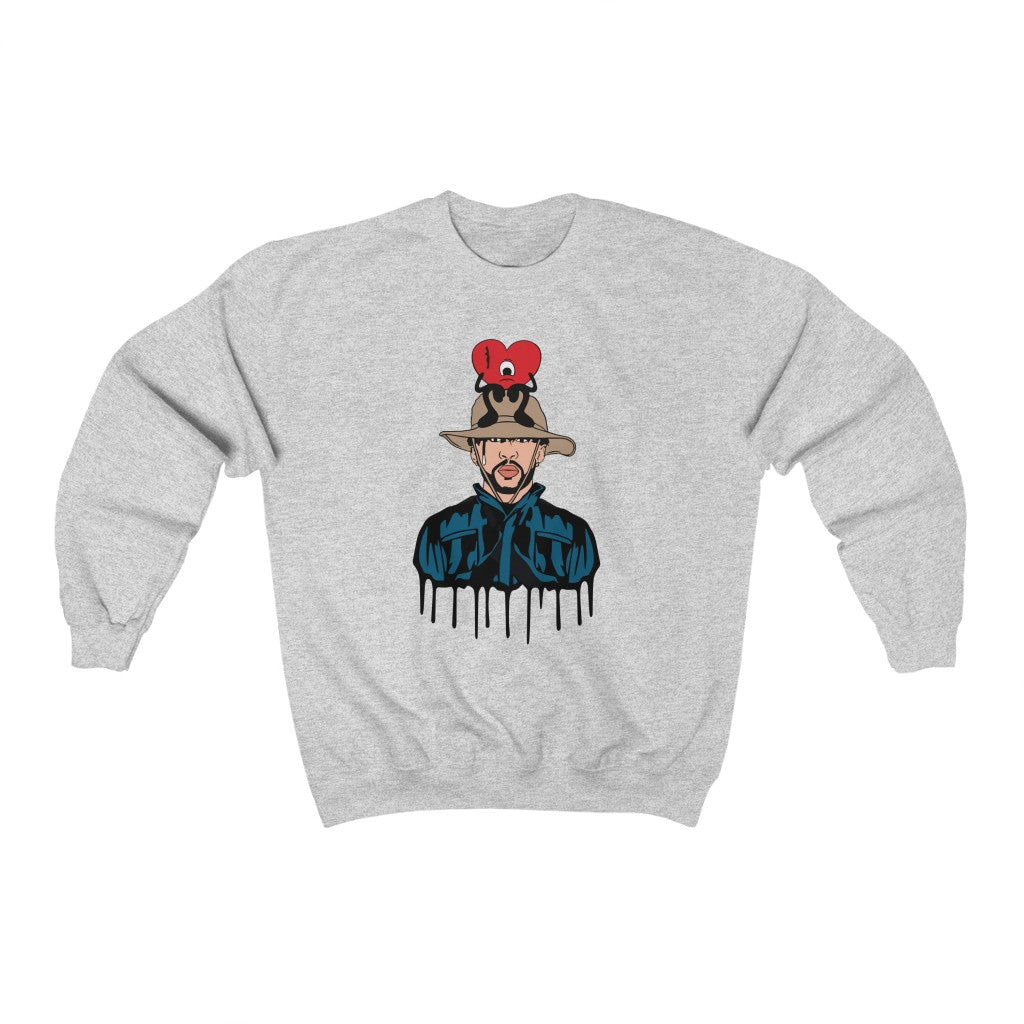 Bunny and Moscow Crewneck Sweatshirt - Happy Place Studio