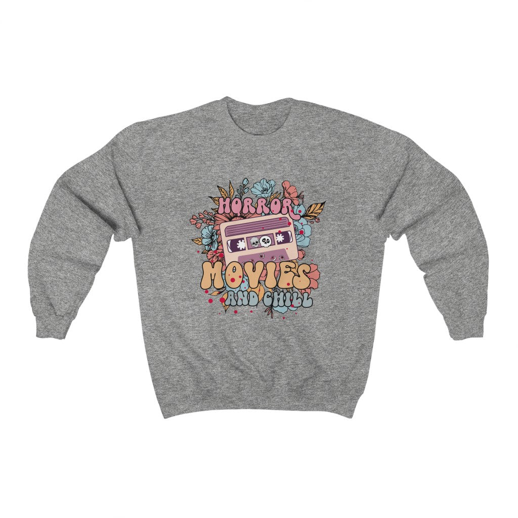 Horror Movies Sweatshirt - Happy Place Studio