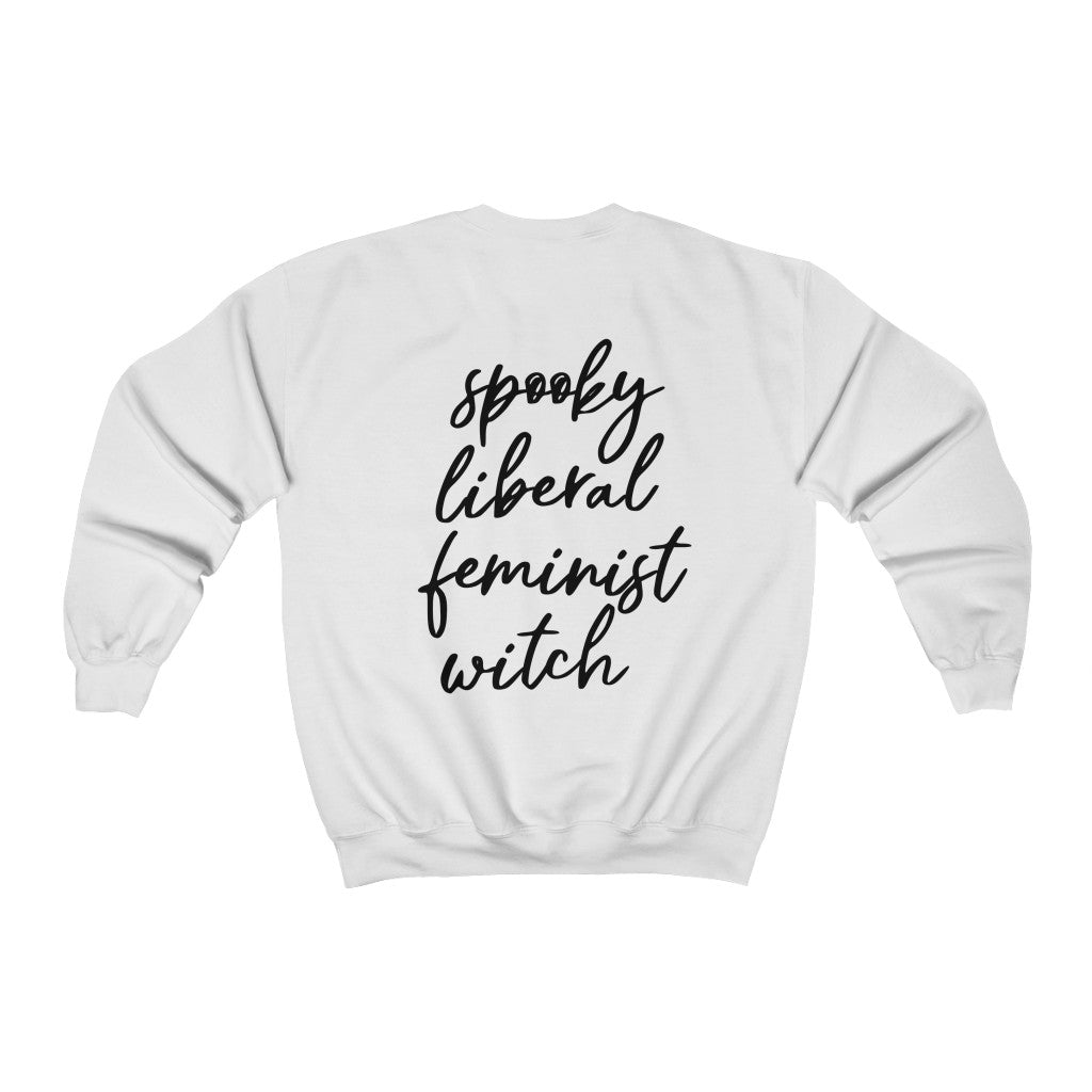 Mind Your Own Uterus Crewneck Sweatshirt - Happy Place Studio