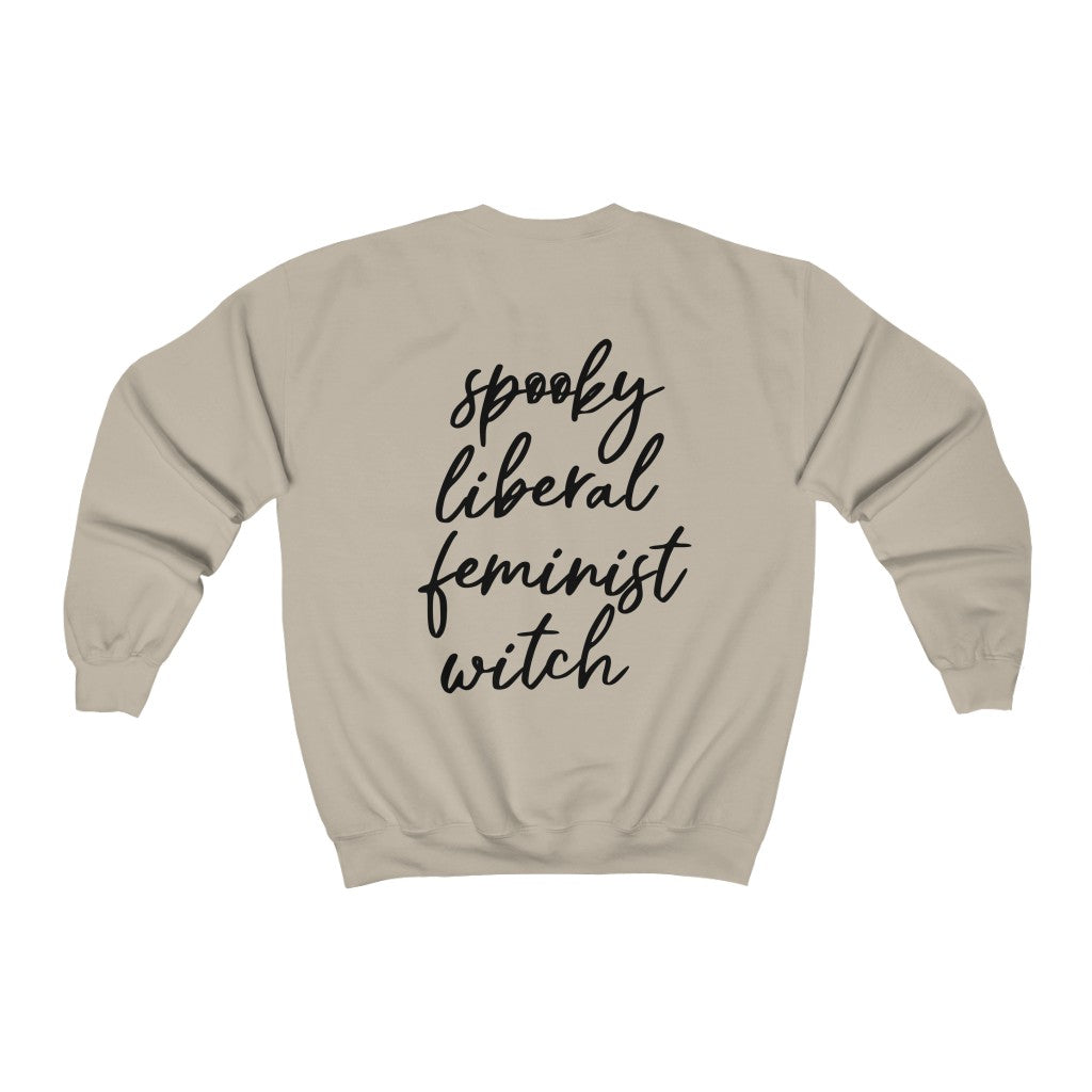 Mind Your Own Uterus Crewneck Sweatshirt - Happy Place Studio
