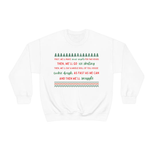 Christmas Elf Crewneck Sweatshirt - Happy Place Studio
