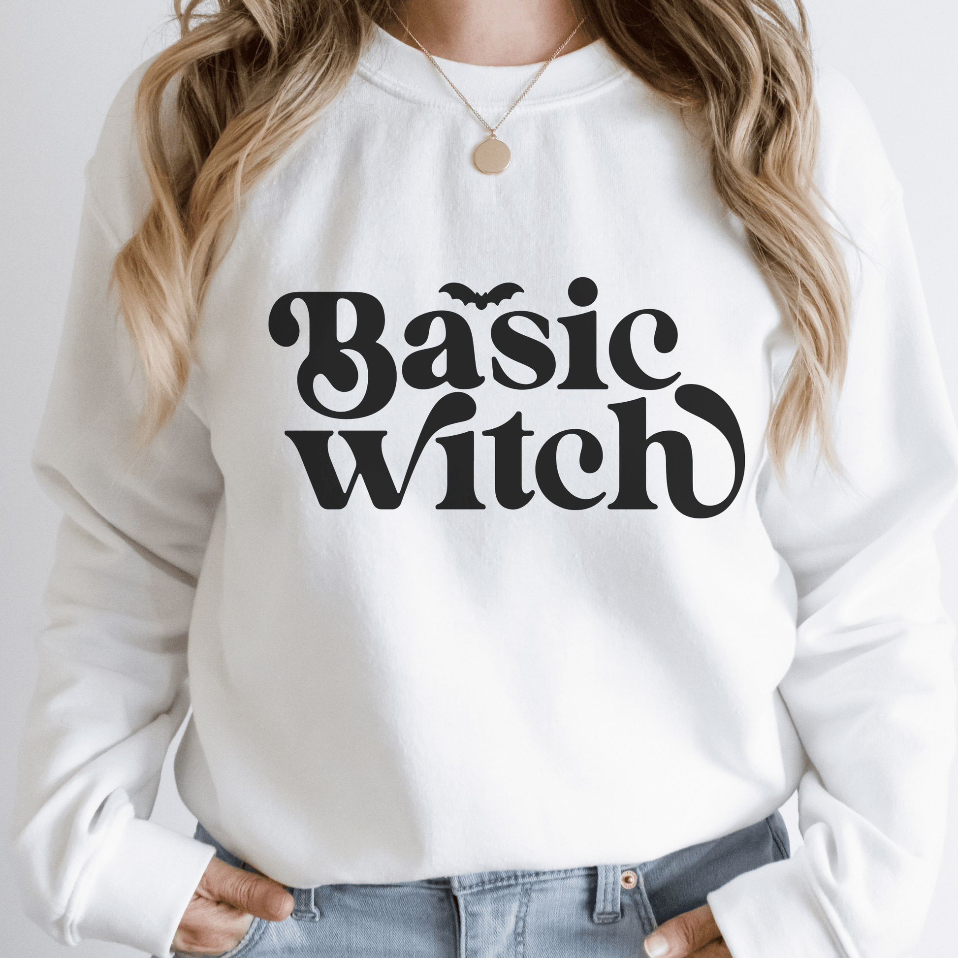 Basic Witch Sweatshirt - Happy Place Studio