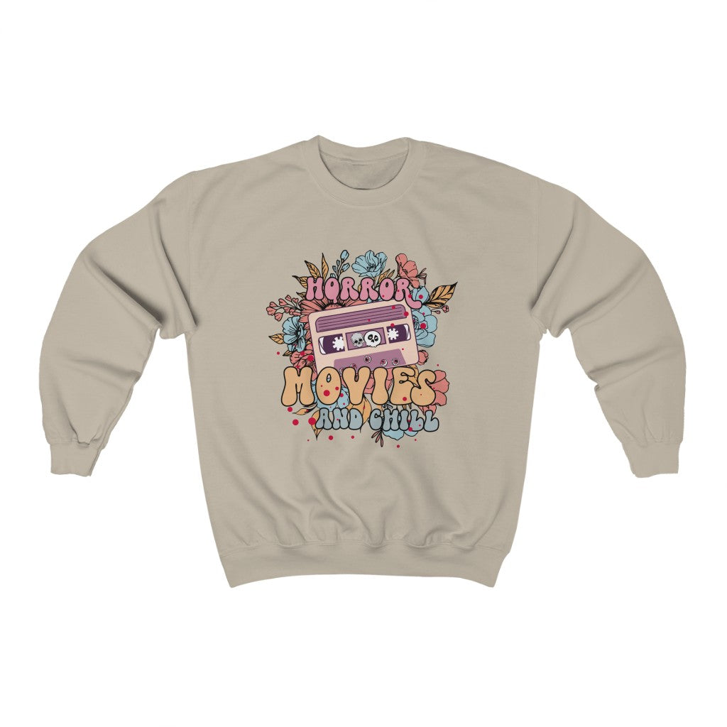 Horror Movies Sweatshirt - Happy Place Studio