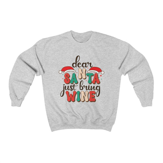 Just Bring Wine Sweatshirt - Happy Place Studio