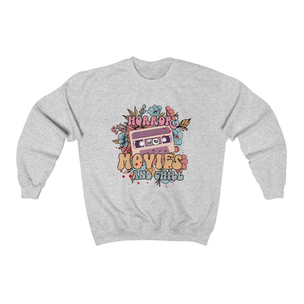 Horror Movies Sweatshirt - Happy Place Studio