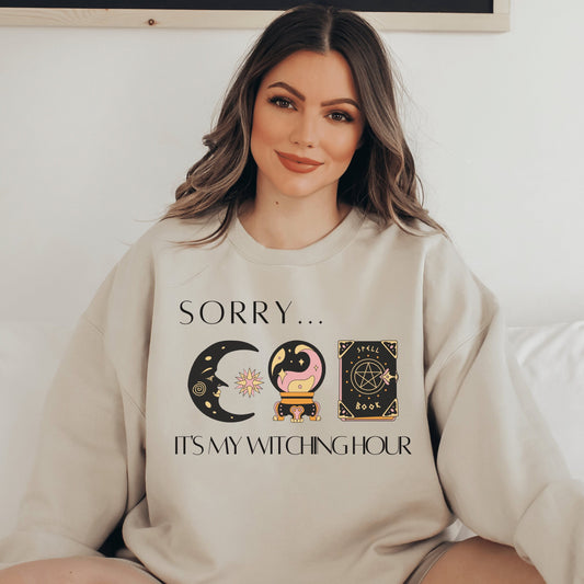 Tarot Card Sweatshirt,Witchy Tarot Sweatshirt, Mystical Sweatshirt, Nature Sweatshirt,Forestcore Sweatshirt, Witchy Clothing, Witchy Clothes - Happy Place Studio