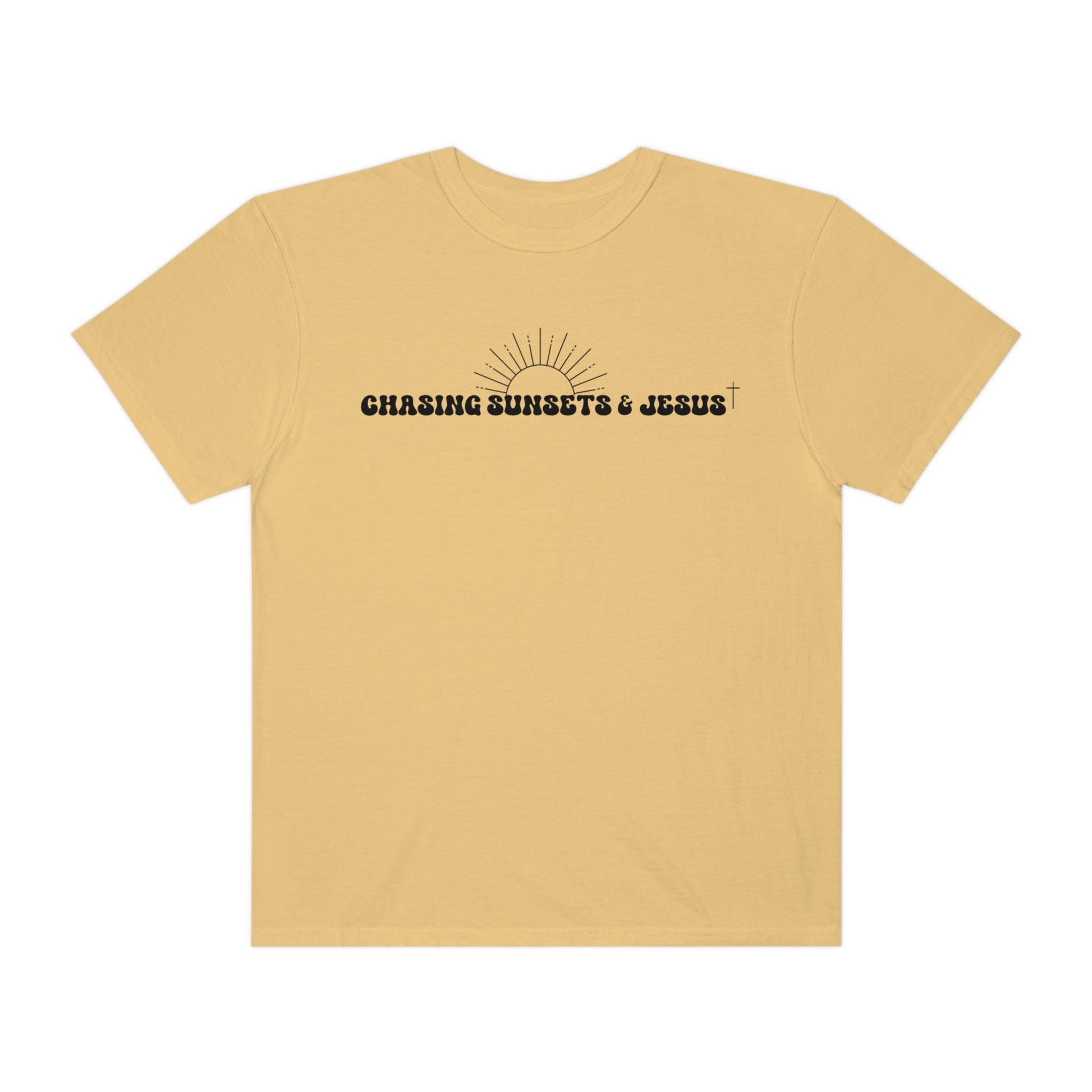 Comfort Colors® Jesus Shirt, Jesus is King Shirt, Christian Streetwear, Scripture Shirt, Jesus Loves You, Faith Over Fear, Love Like Jesus - Happy Place Studio