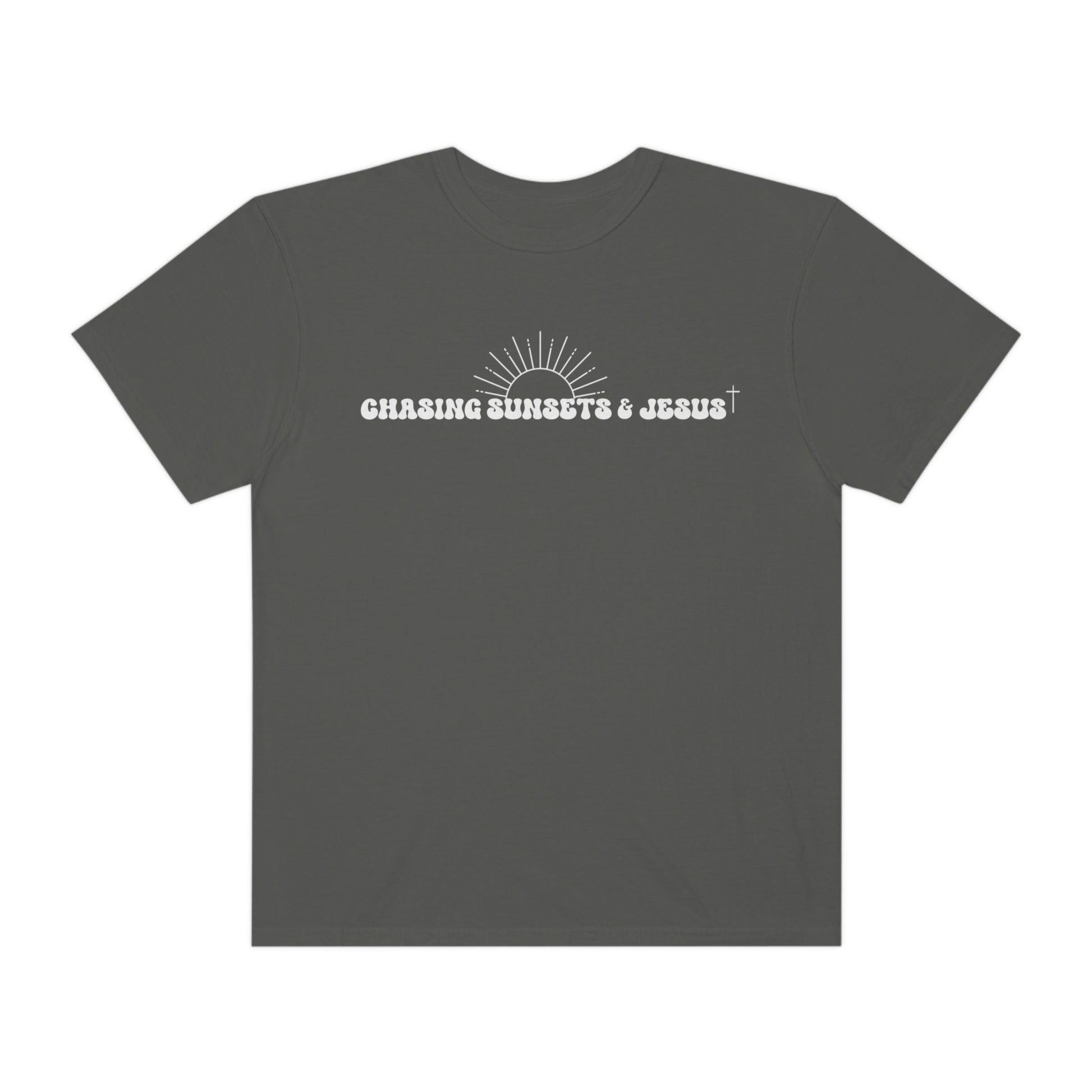 Comfort Colors® Jesus Shirt, Jesus is King Shirt, Christian Streetwear, Scripture Shirt, Jesus Loves You, Faith Over Fear, Love Like Jesus - Happy Place Studio