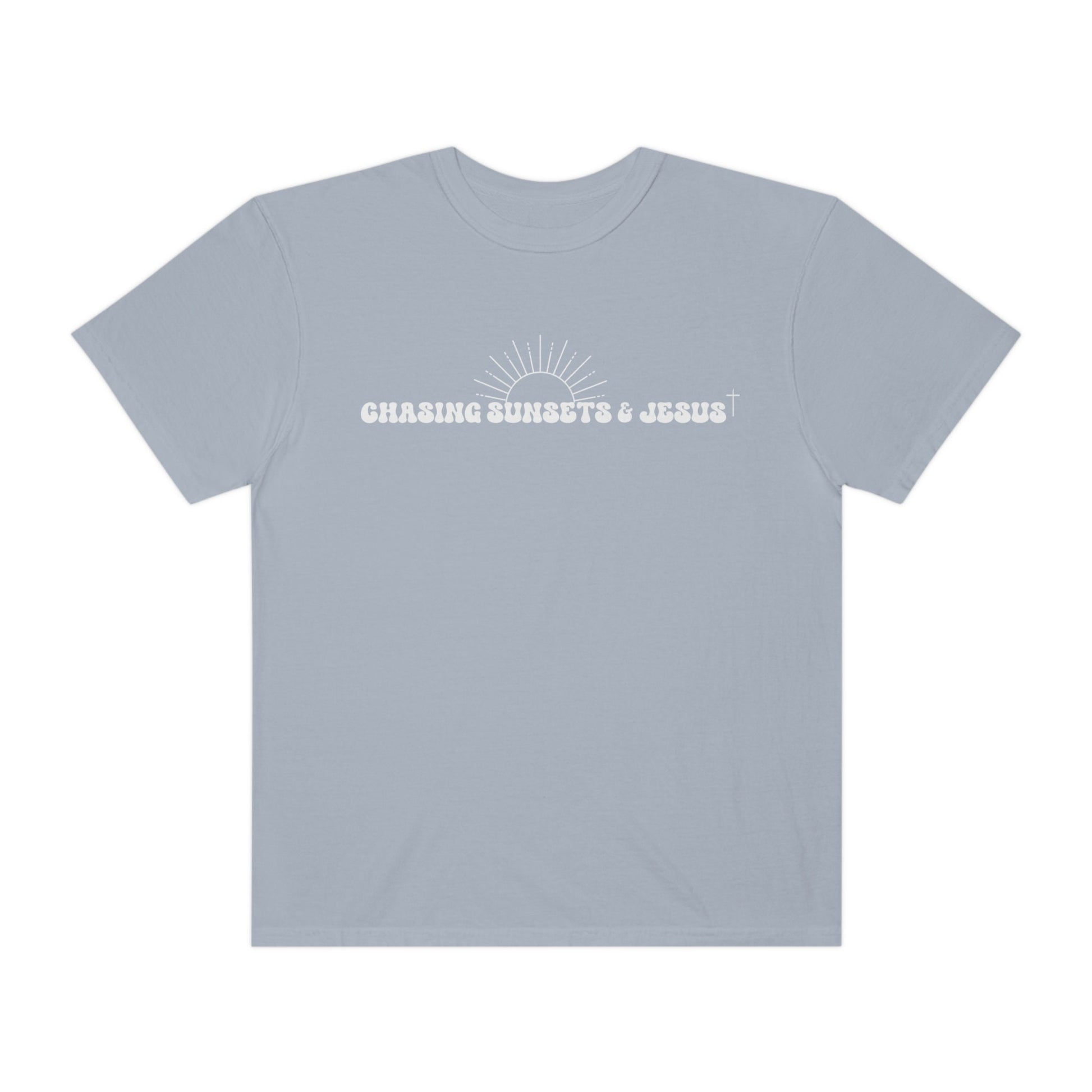 Comfort Colors® Jesus Shirt, Jesus is King Shirt, Christian Streetwear, Scripture Shirt, Jesus Loves You, Faith Over Fear, Love Like Jesus - Happy Place Studio