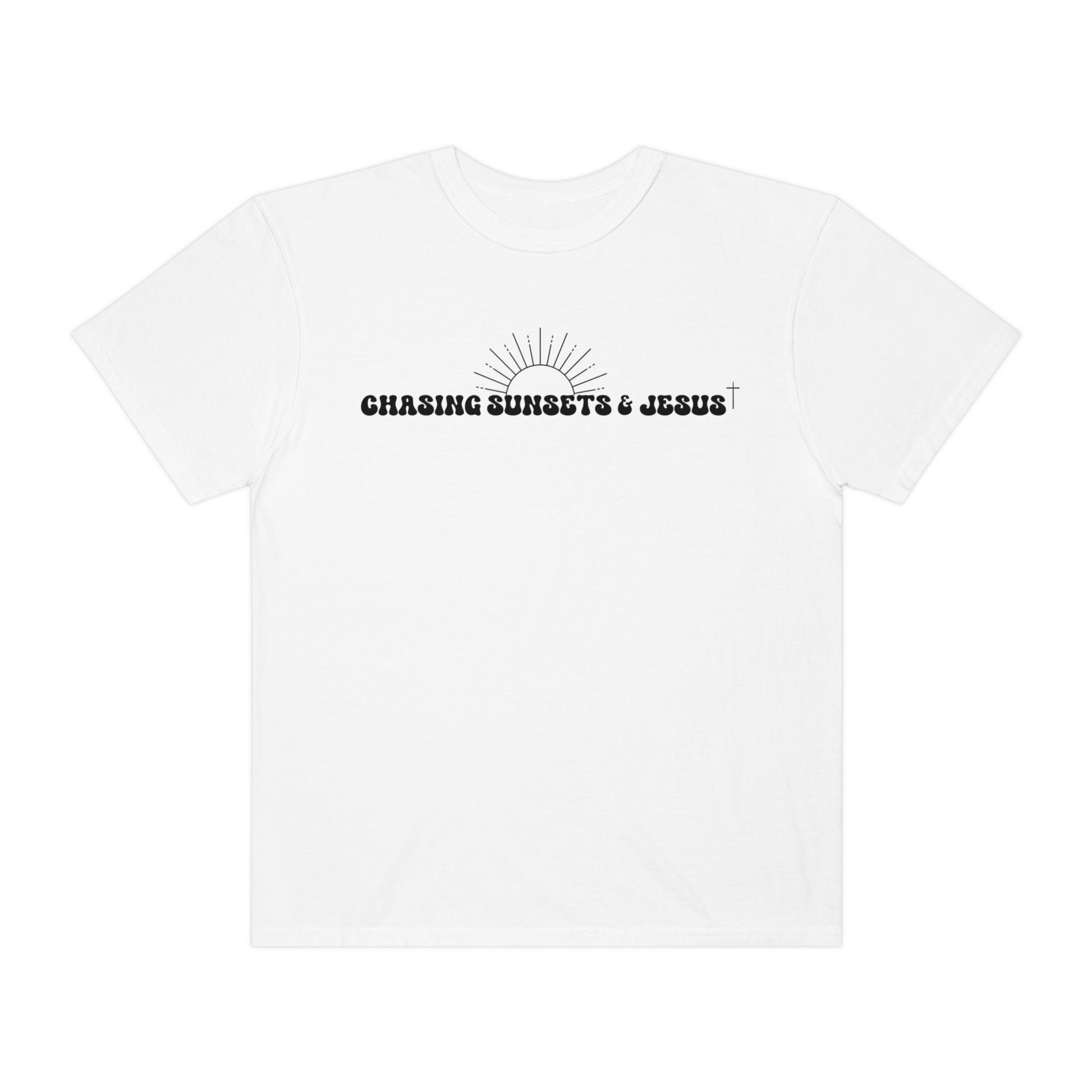 Comfort Colors® Jesus Shirt, Jesus is King Shirt, Christian Streetwear, Scripture Shirt, Jesus Loves You, Faith Over Fear, Love Like Jesus - Happy Place Studio