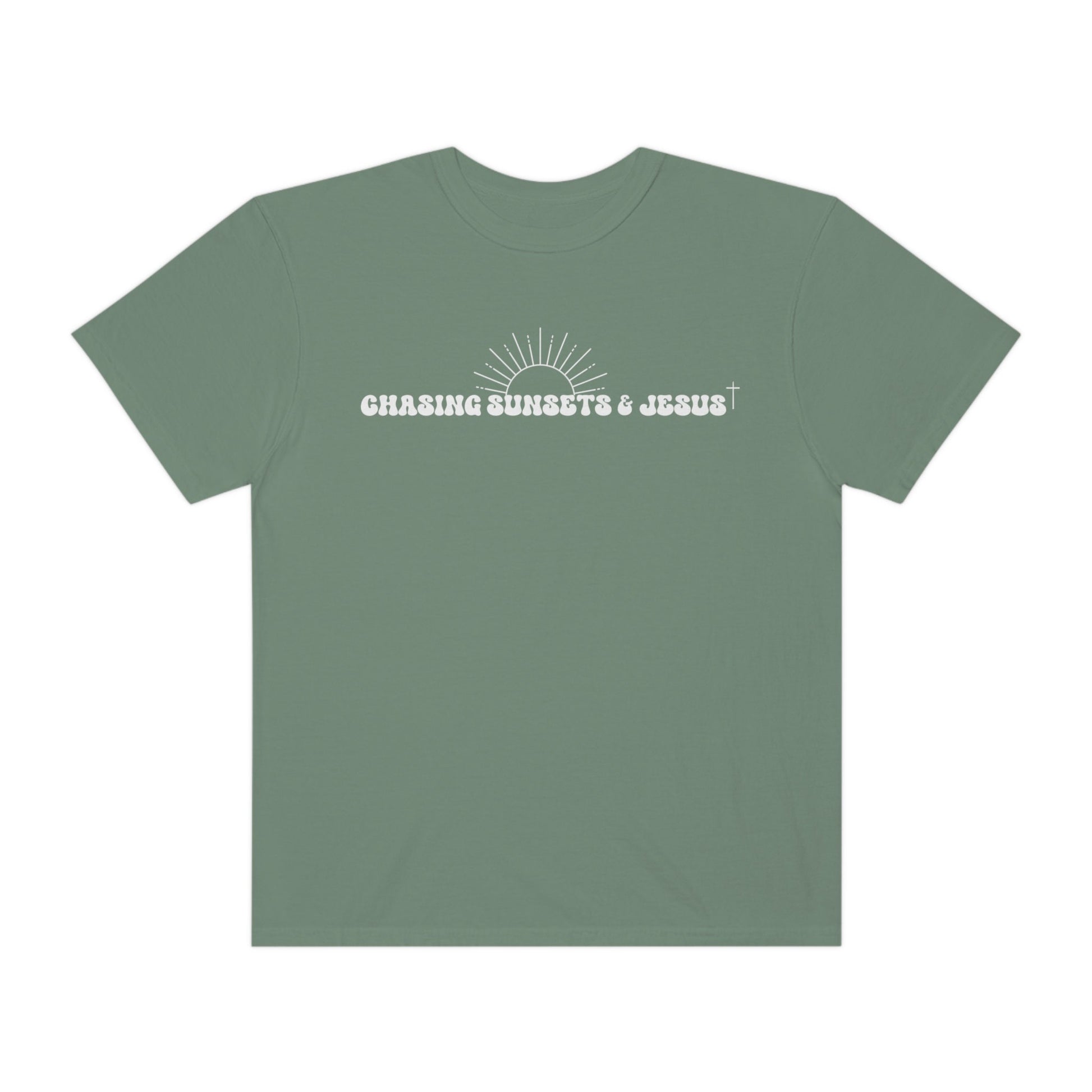 Comfort Colors® Jesus Shirt, Jesus is King Shirt, Christian Streetwear, Scripture Shirt, Jesus Loves You, Faith Over Fear, Love Like Jesus - Happy Place Studio