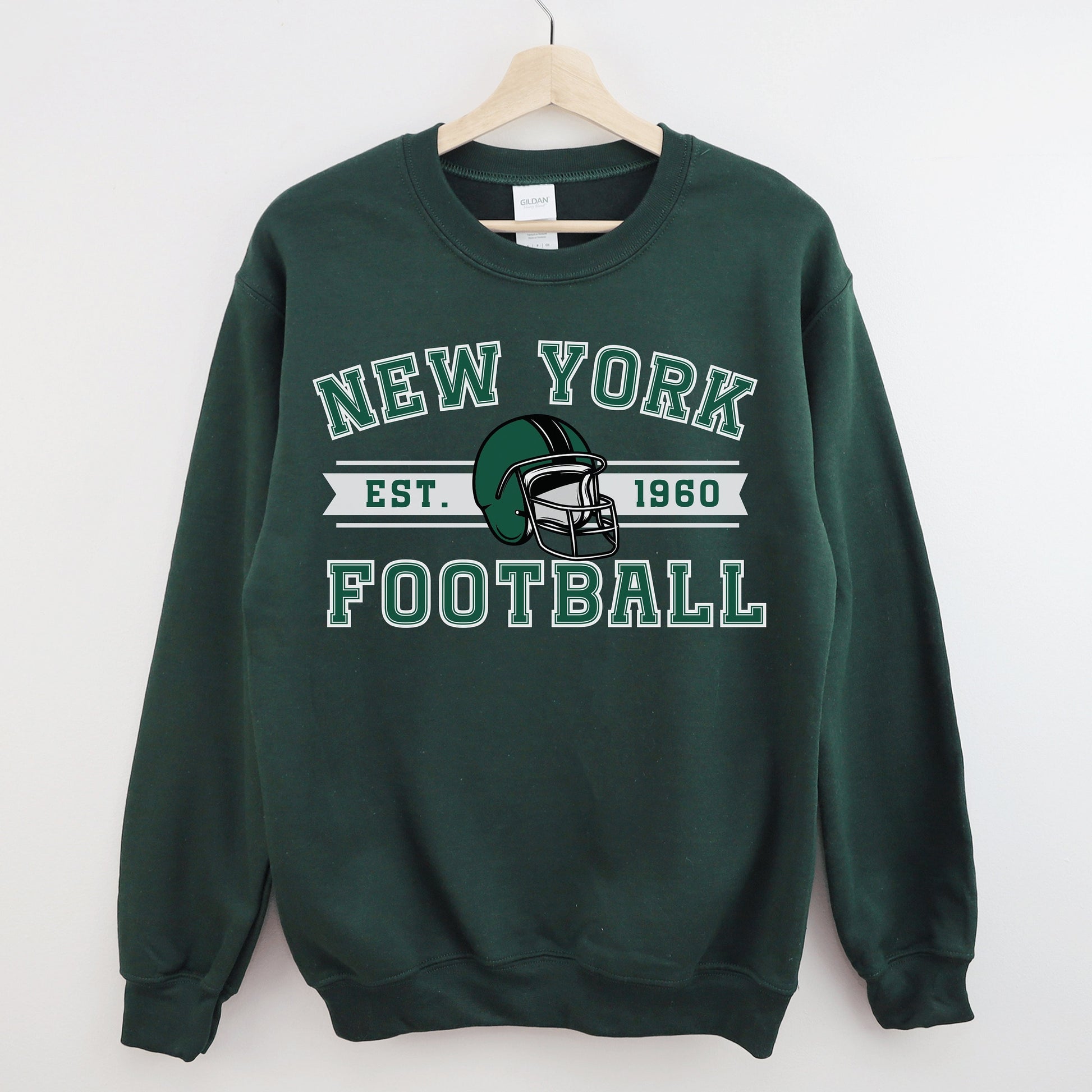New York Football Jets Sweatshirt - Happy Place Studio