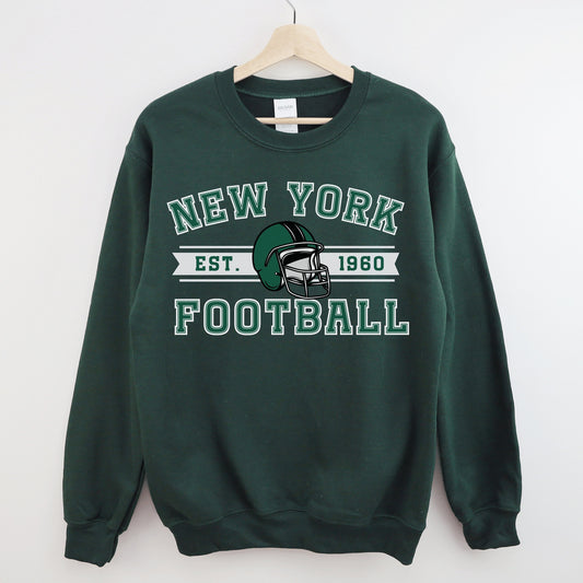New York Football Jets Sweatshirt - Happy Place Studio